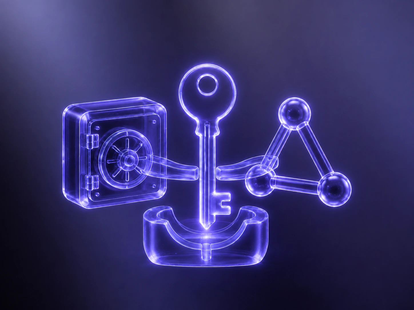 Vault key branching into different crypto custody models